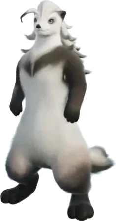 Ondeloutre forme nocturne, rendu officiel en pied