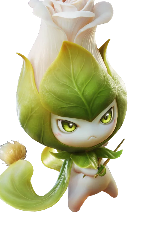 Budsquire Towerwood Form, the Grass DPS Aniimo at Lumin stage, official artwork