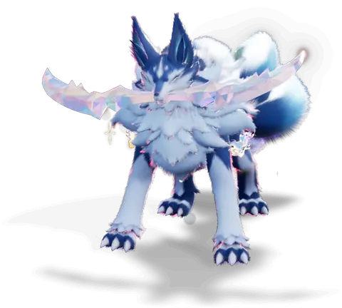 Aniimo Glynsera Basic Form in its Sparkling Type IX appearance, official full-body render