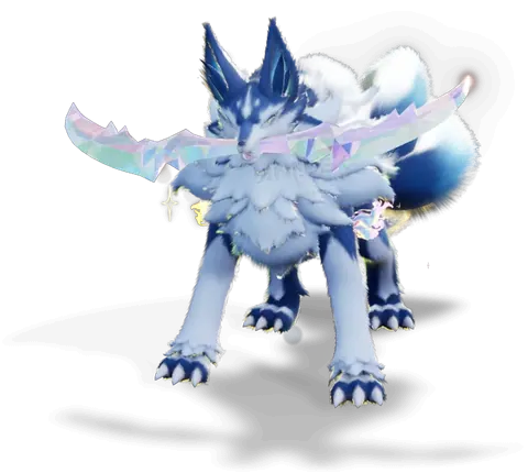 Aniimo Glynsera Basic Form in its Sparkling Type V appearance, official full-body render