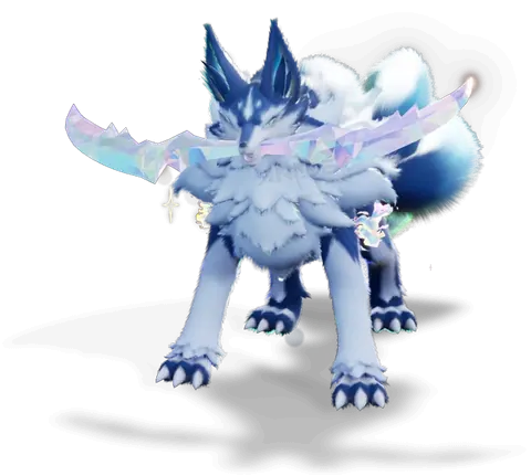 Aniimo Glynsera Basic Form in its Sparkling Type X appearance, official full-body render