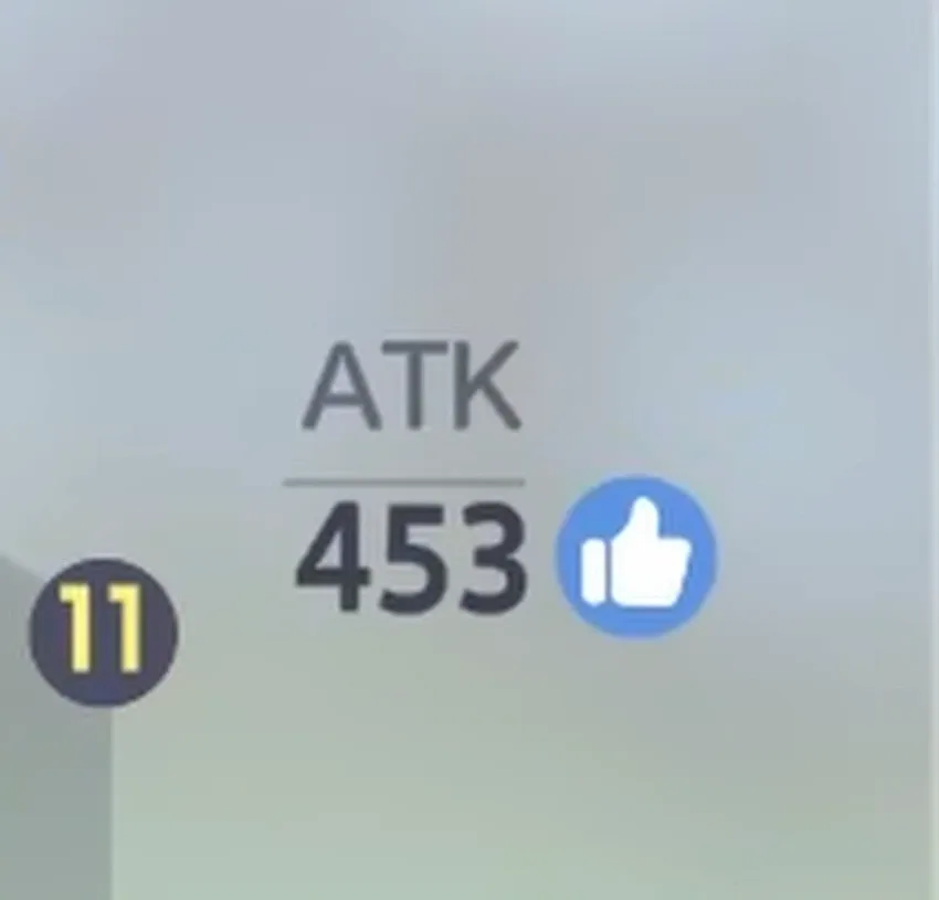 Sparkelf ATK in Aniimo reading 453 at ATK Potential 11, only 10 more than at Potential 8