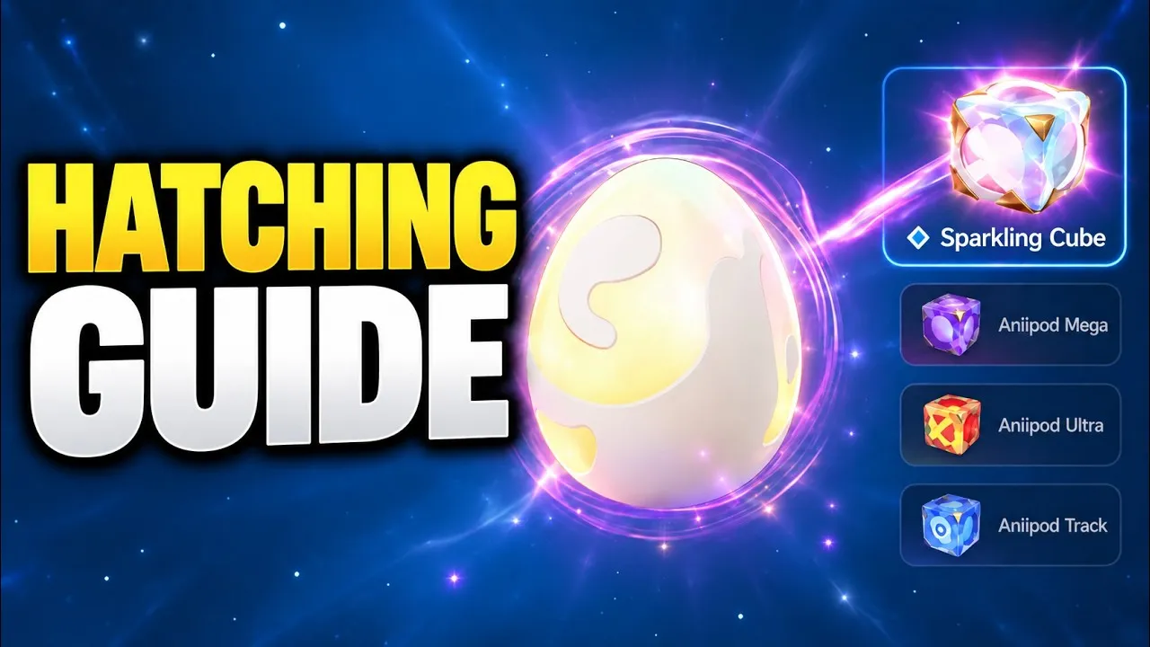 Aniimo Egg Hatching: Do Not Waste Your Aniipods