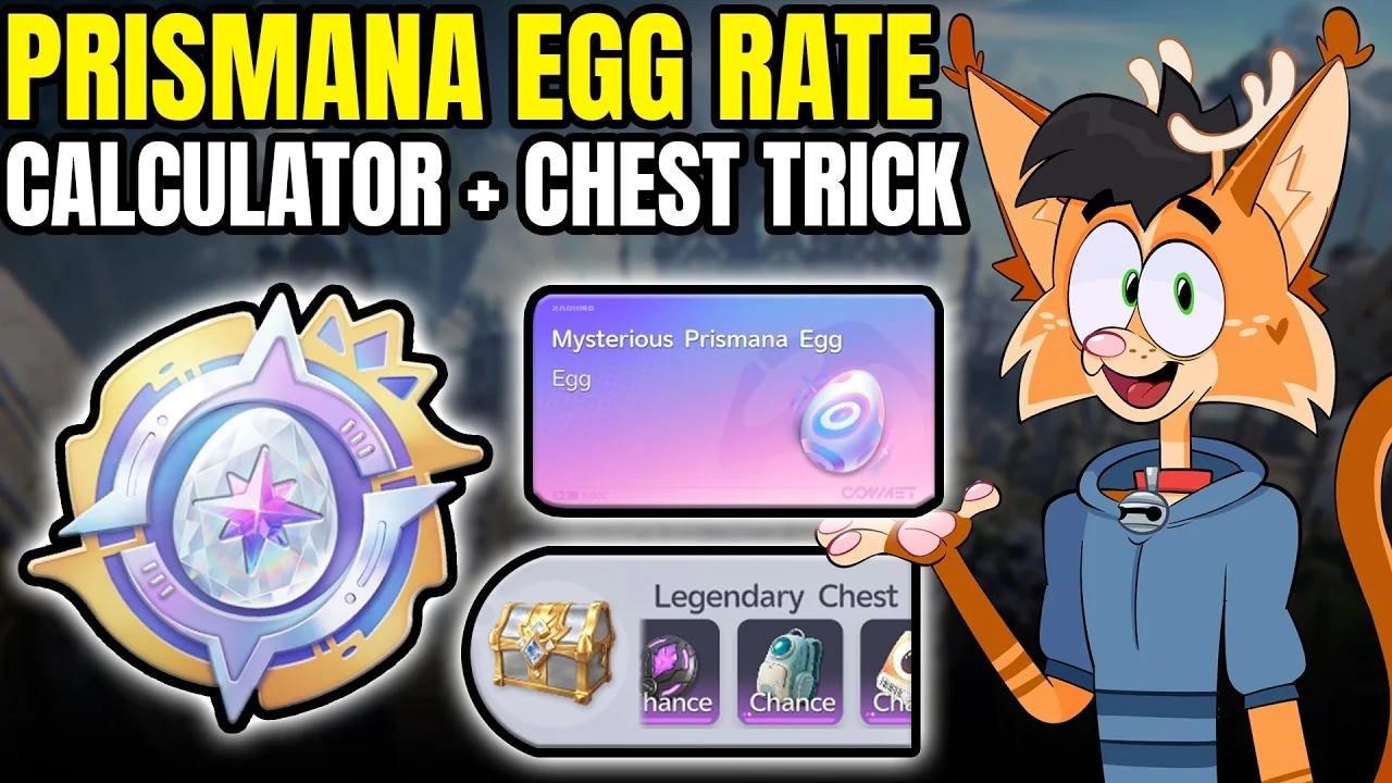 Aniimo Egg Heist Drop Rates: 3.5% Prismana Eggs in 325 Chaos Runs, the Egg Emperor Rank Calculator and the Daily Chest Trick