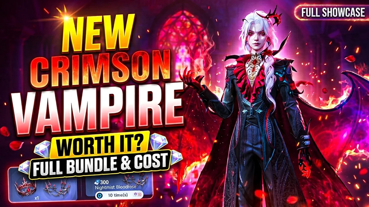 Aniimo Nightborn Allure: the Crimson Vampire Skin, Every Piece, How to Get It, Real Cost and Showcase