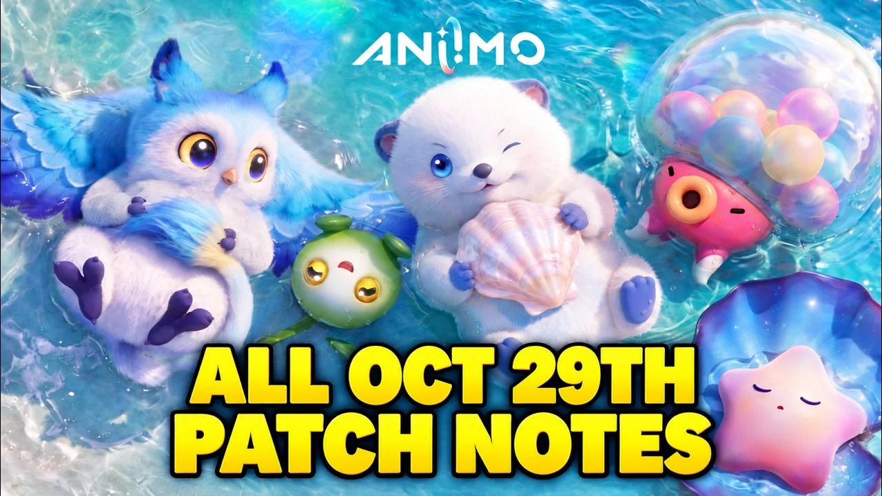Aniimo 1.1 Part 2 Update, Live Since 29 October: the Full Patch Notes and Every New Aniimo’s Skills