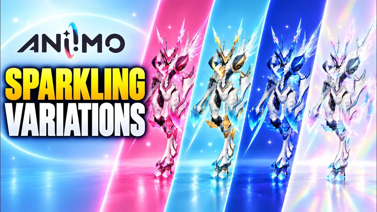 Aniimo Sparkling Variants: All 12 Types, Dazzling and Shadow Odds