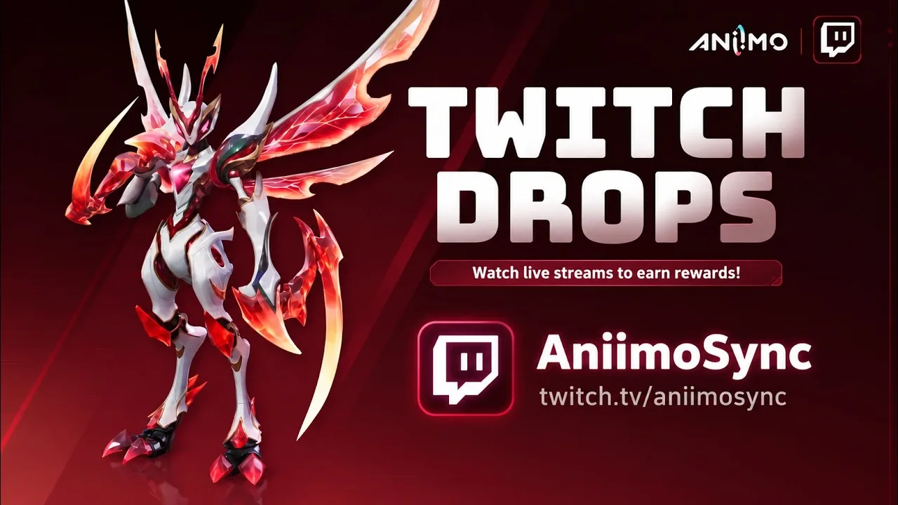 Aniimo Twitch Drops: Every Reward and How to Claim Them