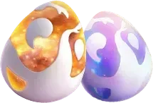 Aniimo eggs, official art from aniimo.com, for window 1 of Eggceleration