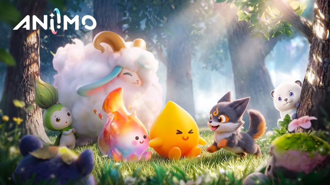 SPARKELF x Aniimo, Meet Your Fire Companion key art, Aniimo