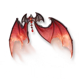 Aniimo Crimson Wings bat wings accessory icon