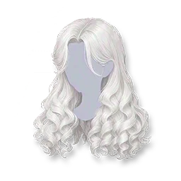Aniimo Nightfall Silverglow white hairstyle icon